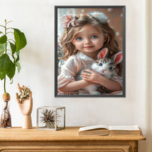 Load image into Gallery viewer, Diamond Painting - Full Round - girl (30*40CM)