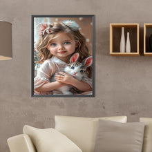 Load image into Gallery viewer, Diamond Painting - Full Round - girl (30*40CM)