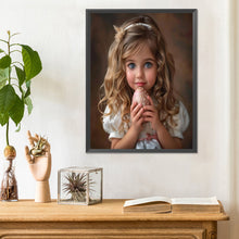 Load image into Gallery viewer, Diamond Painting - Full Round - girl (30*40CM)