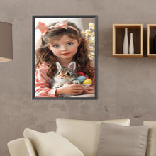 Load image into Gallery viewer, Diamond Painting - Full Round - girl (30*40CM)