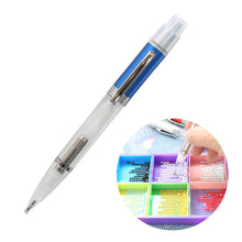 Load image into Gallery viewer, 5D LED Diamond Painting Pen with Light Comfort Grip Faster Drilling Pen (Blue)