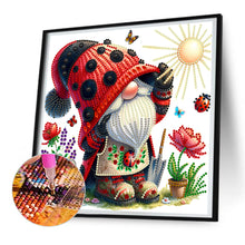 Load image into Gallery viewer, Diamond Painting - Partial Special Shaped - spring gnome (30*30CM)
