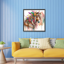 Load image into Gallery viewer, Diamond Painting - Partial Special Shaped - horse (30*30CM)