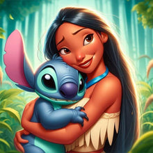 Load image into Gallery viewer, Diamond Painting - Full Round - disney stitch (30*30CM)