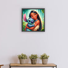 Load image into Gallery viewer, Diamond Painting - Full Round - disney stitch (30*30CM)