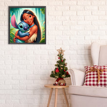 Load image into Gallery viewer, Diamond Painting - Full Round - disney stitch (30*30CM)