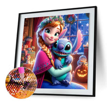 Load image into Gallery viewer, Diamond Painting - Full Round - disney stitch (30*30CM)