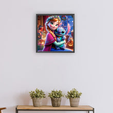 Load image into Gallery viewer, Diamond Painting - Full Round - disney stitch (30*30CM)