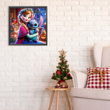 Load image into Gallery viewer, Diamond Painting - Full Round - disney stitch (30*30CM)