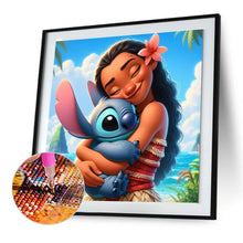 Load image into Gallery viewer, Diamond Painting - Full Round - disney stitch (30*30CM)