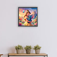 Load image into Gallery viewer, Diamond Painting - Full Round - disney stitch (30*30CM)