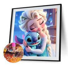 Load image into Gallery viewer, Diamond Painting - Full Round - disney stitch (30*30CM)