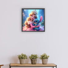Load image into Gallery viewer, Diamond Painting - Full Round - disney stitch (30*30CM)