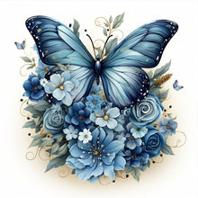 Load image into Gallery viewer, Diamond Painting - Full Round - Butterfly (30*30CM)