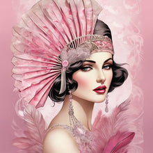 Load image into Gallery viewer, Diamond Painting - Full Round - lady (40*40CM)