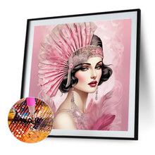 Load image into Gallery viewer, Diamond Painting - Full Round - lady (40*40CM)