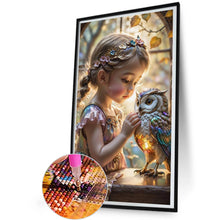 Load image into Gallery viewer, Diamond Painting - Full Round - girl (30*50CM)