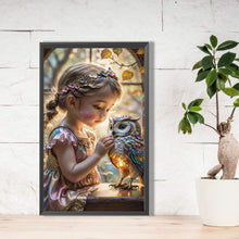 Load image into Gallery viewer, Diamond Painting - Full Round - girl (30*50CM)