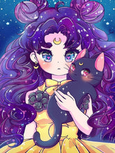 Load image into Gallery viewer, Diamond Painting - Full Round - Sailor Moon (40*50CM)