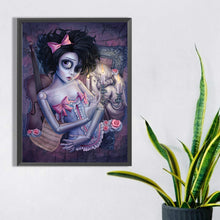 Load image into Gallery viewer, Diamond Painting - Full Square - ghost girl (30*40CM)