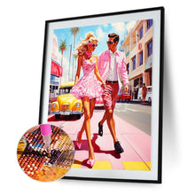 Load image into Gallery viewer, Diamond Painting - Full Square - Pink men and women (30*40CM)