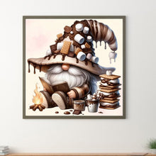 Load image into Gallery viewer, Diamond Painting - Full Round - coffee gnome (30*30CM)