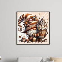 Load image into Gallery viewer, Diamond Painting - Full Round - coffee gnome (30*30CM)
