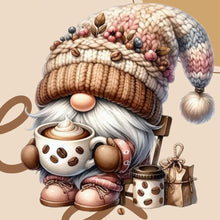 Load image into Gallery viewer, Diamond Painting - Full Round - coffee gnome (30*30CM)
