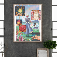 Load image into Gallery viewer, Diamond Painting - Full Round - Hayao Miyazaki Animation-Howl's Moving Castle (30*40CM)