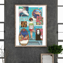 Load image into Gallery viewer, Diamond Painting - Full Round - Hayao Miyazaki Animation-Spirited Away (30*40CM)