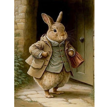 Load image into Gallery viewer, Diamond Painting - Full Round - Gentleman Rabbit (30*40CM)