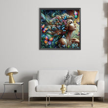 Load image into Gallery viewer, Diamond Painting - Full Round - glass art girl (50*50CM)