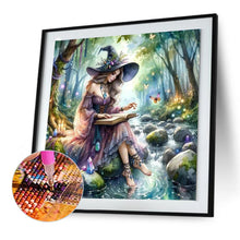 Load image into Gallery viewer, Diamond Painting - Full Round - miko who studies (50*50CM)