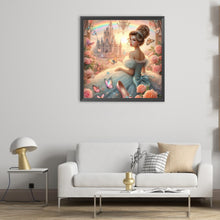 Load image into Gallery viewer, Diamond Painting - Full Round - Princess Cinderella (50*50CM)