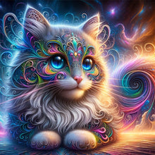 Load image into Gallery viewer, Diamond Painting - Full Round - cat (50*50CM)
