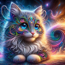 Load image into Gallery viewer, Diamond Painting - Full Round - cat (50*50CM)