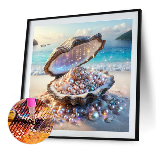 Diamond Painting - Full Round - Pearl Dream Shell (40*40CM)