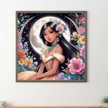 Load image into Gallery viewer, Diamond Painting - Full Round - princess jasmine (50*50CM)