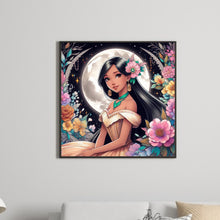 Load image into Gallery viewer, Diamond Painting - Full Round - princess jasmine (50*50CM)