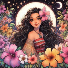 Load image into Gallery viewer, Diamond Painting - Full Round - princess merida (50*50CM)