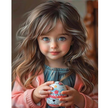Load image into Gallery viewer, Diamond Painting - Full Round - girl (40*50CM)