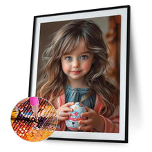 Load image into Gallery viewer, Diamond Painting - Full Round - girl (40*50CM)