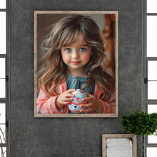 Load image into Gallery viewer, Diamond Painting - Full Round - girl (40*50CM)