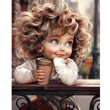 Load image into Gallery viewer, Diamond Painting - Full Round - girl (40*50CM)