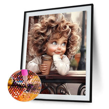 Load image into Gallery viewer, Diamond Painting - Full Round - girl (40*50CM)