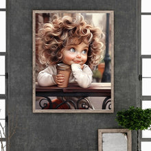 Load image into Gallery viewer, Diamond Painting - Full Round - girl (40*50CM)