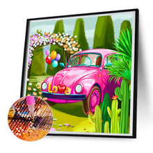 Load image into Gallery viewer, Diamond Painting - Full Round - Cartoon vintage car (30*30CM)