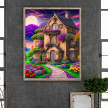 Load image into Gallery viewer, Diamond Painting - Full Square - purple dream house (40*50CM)