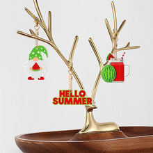 Load image into Gallery viewer, 15Pcs Double Sided Watermelon Diamond Painting Keychain for Birthday Party Decor