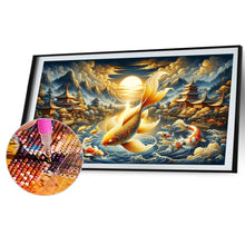 Load image into Gallery viewer, Diamond Painting - Full Round - lucky koi (70*40CM)
